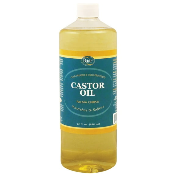 Baar Castor Oil, 32 oz