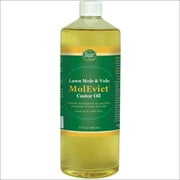 Baar Lawn Mole Castor Oil, MolEvict, Helps Rid Lawns & Gardens of Pesky Moles & Voles 32 Ounces