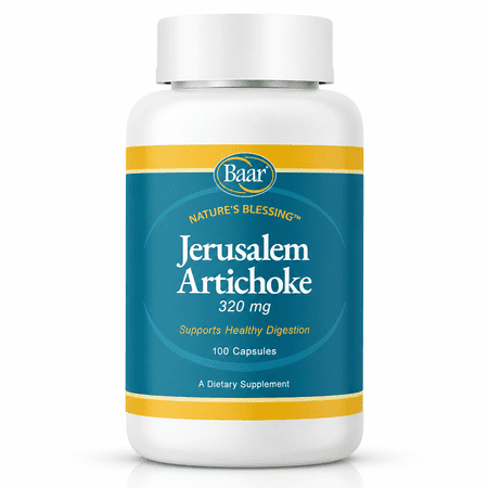Baar Organic Jerusalem Artichoke, 320 mg, 100 Capsules