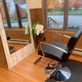 thumbnail image 1 of Baasha Salon Chair Beauty Barber Chair with Vented Back Design, Stain Resistant Leather Beauty Spa Equipment Salon Chair for Hair Stylist Women Man, 1 of 9