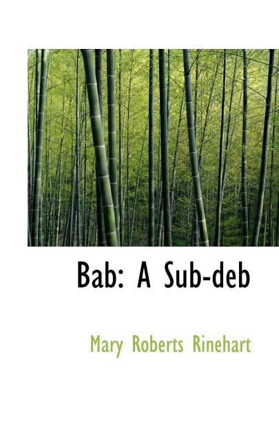 Bab: A Sub-Deb Paperback