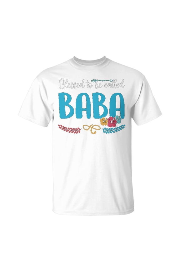 Baba Grandma Gift Blessed To Be Called Baba Unisex Jersey Crewneck Tshirt