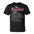 Baba Grandma The Baba Code TShirt - Walmart.com