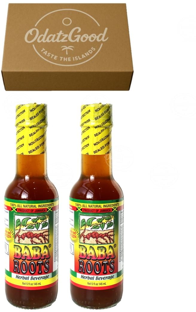 Baba Roots Herbal Beverage 5oz (145ml) 2-Pack – Product of Jamaica ...