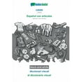 thumbnail image 1 of catalÃ  - EspaÃ±ol con articulos, diccionari visual, BW: BABADADA Catalan - Spanish with articles, visual dictionary, BW, (Paperback), 1 of 1