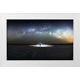 thumbnail image 1 of Babaei, Hosein 24x16 White Modern Wood Framed Museum Art Print Titled - Dusty Desert, 1 of 4