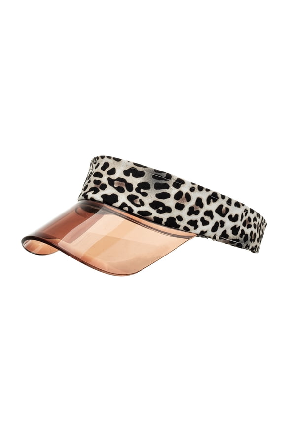 Babale Women Visor Cap Leopard Print Sun Protection Hats Casual Trendy Elegant Baseball Caps