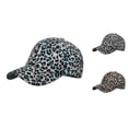 thumbnail image 1 of Babaley Unisex Baseball Cap Leopard Print Stylish Breathable Comfort Adjustable Beach Sun Hat, 1 of 2