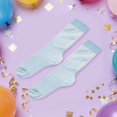 thumbnail image 1 of Babaley Women's Socks Glitter Sparkly Crew Socks Breathable Comfort Daily Trendy Slouch Socks Footwear, 1 of 3