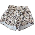 thumbnail image 1 of Babaley Womens Running Shorts Camo Print High Waist Quick Dry Athletic Shorts Lightweight Workout Hot Shorts with Side Pockets, 1 of 2