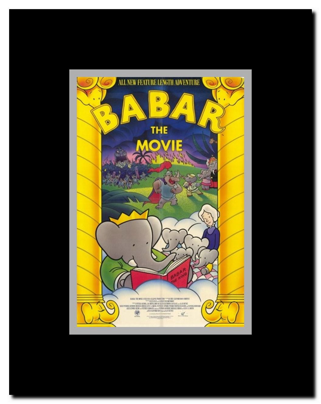 Babar: the Movie Framed Movie Poster