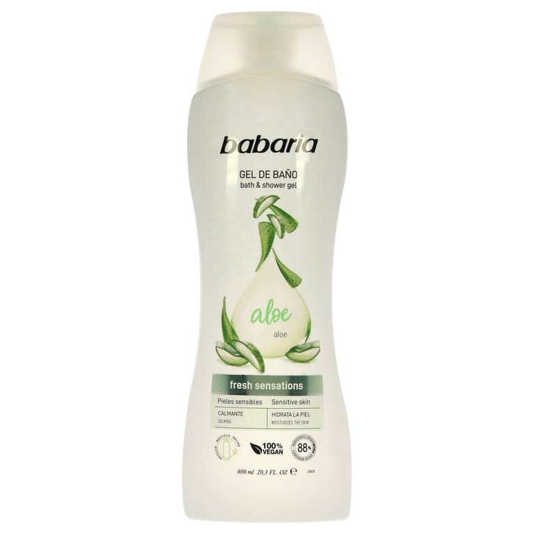Babaria Aloe Shower Gel - Sensitive Skin 20.3 oz. - Walmart.com