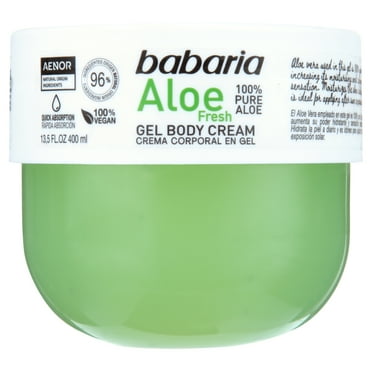 Babaria Aloe Vera Fresh Body Lotion 13.5 fl oz, Freshness, Hydration, and Moisturizing  for Your Skin