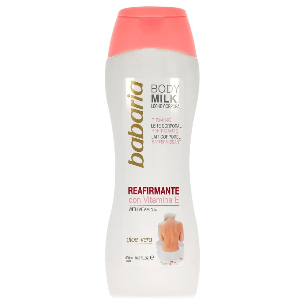 Babaria Firming Body Milk with Vitamin E, 16.6 fl. oz.