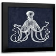thumbnail image 1 of Babbitt, Gwendolyn 12x12 Black Modern Framed Museum Art Print Titled - Octopi II, 1 of 5