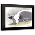 thumbnail image 1 of Babbitt, Gwendolyn 14x12 Black Modern Framed Museum Art Print Titled - Sweet Bull, 1 of 5