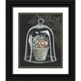 thumbnail image 1 of Babbitt, Gwendolyn 15x18 Black Ornate Wood Framed with Double Matting Museum Art Print Titled - Succulent in Cloche IV, 1 of 4