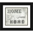 thumbnail image 1 of Babbitt, Gwendolyn 18x15 Black Ornate Wood Framed with Double Matting Museum Art Print Titled - Home Sweet Home IV, 1 of 4