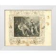 thumbnail image 1 of Babbitt, Gwendolyn 18x15 White Modern Wood Framed Museum Art Print Titled - Faith Engraving VIII, 1 of 4