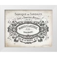 thumbnail image 1 of Babbitt, Gwendolyn 18x15 White Modern Wood Framed Museum Art Print Titled - French Letterhead II, 1 of 4