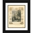 thumbnail image 1 of Babbitt, Gwendolyn 19x24 Black Ornate Wood Framed with Double Matting Museum Art Print Titled - Faith Engraving V, 1 of 4