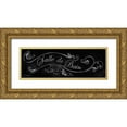 thumbnail image 1 of Babbitt, Gwendolyn 24x11 Gold Ornate Wood Framed with Double Matting Museum Art Print Titled - Chalk Salle de Bain, 1 of 4