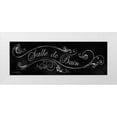 thumbnail image 1 of Babbitt, Gwendolyn 24x11 White Modern Wood Framed Museum Art Print Titled - Chalk Salle de Bain, 1 of 4