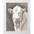 thumbnail image 1 of Babbitt, Gwendolyn 25x32 White Modern Wood Framed Museum Art Print Titled - White Bull, 1 of 4