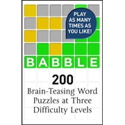 Babble 200 Puzzles Inspired by Wordle, Paperback