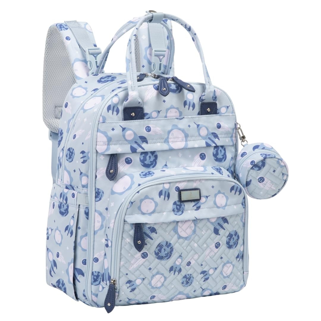 BabbleRoo Diaper Bag Backpack, Multifunction Original Baby Diaper Bag with Insulated Pockets, Cosmo