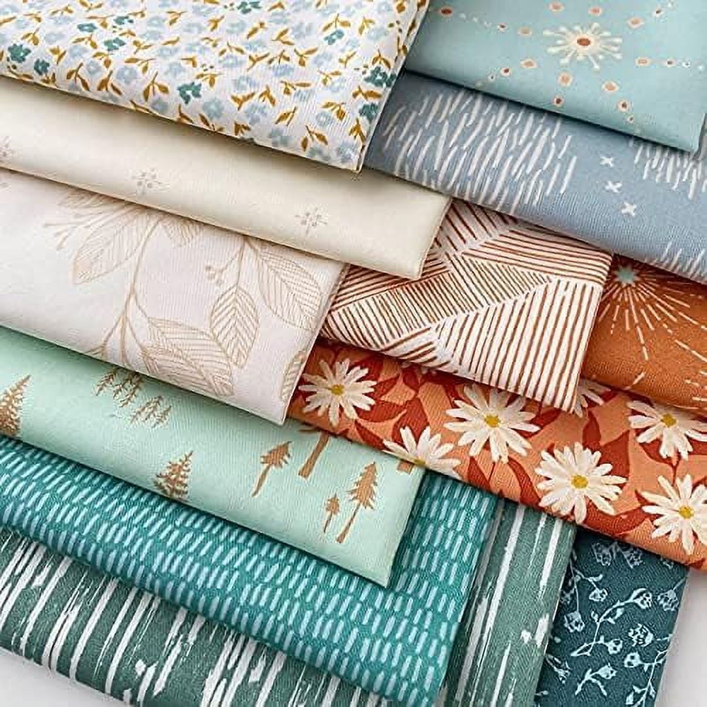 Babbling Brook Curated Quilt Fabric Bundle Various Art Gallery Designers And Collections