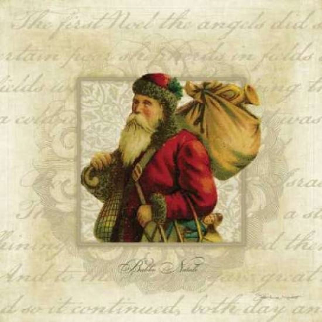 Babbo Natale Canvas Art - Stephanie Marrott (24 x 24)