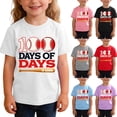 thumbnail image 1 of Babcutegg Boys and Girls Short Sleeve Graphic T-Shirt – Cute Back-to-School Cotton Top with Fun Print, Round Neck Casual Apparel for Everyday Wear Gray Size 7, 1 of 10