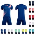 thumbnail image 1 of Babcutegg Boys' Short Sleeve Athletic Top and Elastic Waist Shorts Set – Soccer Training Sportswear for Active Play and Everyday Comfort Yellow Size XS, 1 of 7