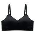 thumbnail image 1 of Babcutegg Bras for Kid Girls Adjustable Straps Wireless Juniors Training Bra Soft Cup Comfortable Girls Underwear Black Size 14, 1 of 4