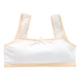 thumbnail image 1 of Babcutegg Bras for Kid Girls Juniors Training Bra Seamless Comfortable Pull-on Design Wireless Girls Underwear Beige Size 13, 1 of 3
