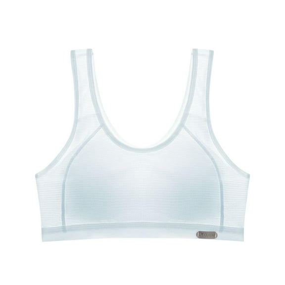 Babcutegg Bras for Kid Girls Lightweight Juniors Training Bra Adjustable Straps Comfortable Molded Padded Girls Underwear Blue Size L