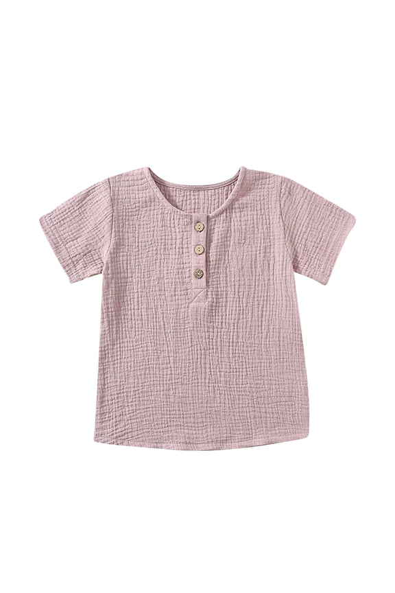 Girls Autumn Bouse Long Sleeve Base Shirt Crew Neck Undershirt for Girls Purple