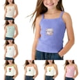 thumbnail image 1 of Babcutegg Girls Tank Tops Sleeveless Casual Fashion Activewear Summer Shirts for Girls Black Size 6-7, 1 of 7