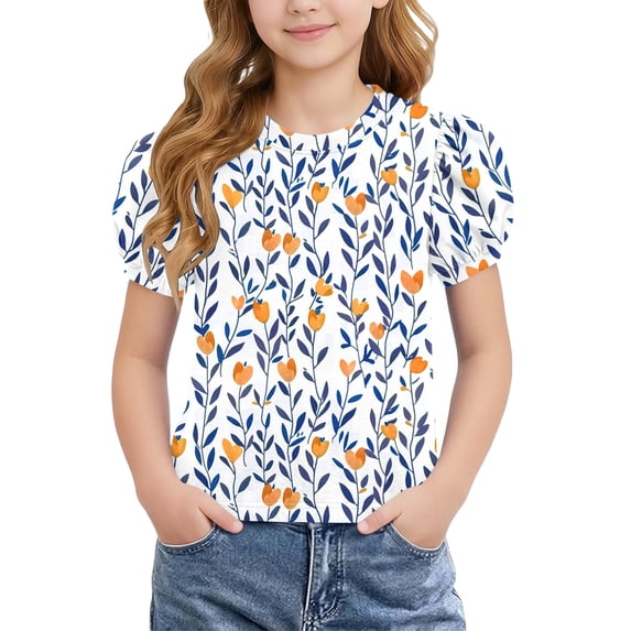 Babcutegg Independence Day Patriotic Graphic Tee With Soft Cotton Fabric, Breathable Round Neck Design, Lightweight Short Sleeve Top For Everyday Wear Multicolor Size 12