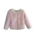 thumbnail image 1 of Babcutegg Jackets for Kid Girls Soild Color Warm Hoodies Kids Clothes Pink, 1 of 5