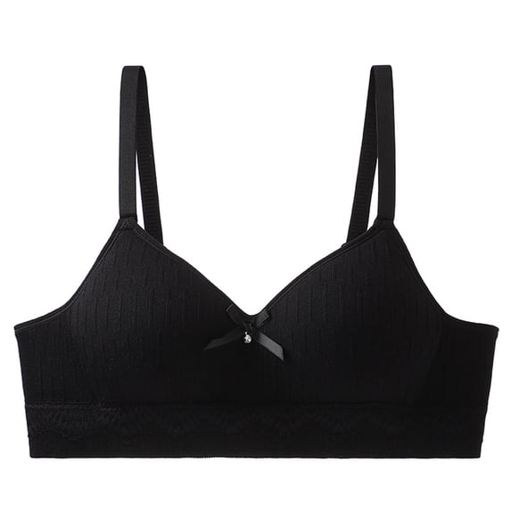 Babcutegg Kid Girls Bra Wireless Comfortable Pull-on Design Soft Cup ...