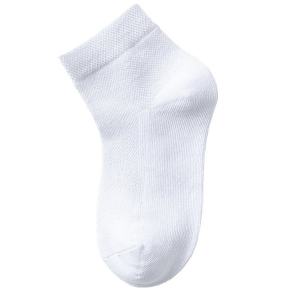Babcutegg Kid Girls Socks Athletic Wear Crew Socks Keep Warm Socks for Girls White Size 7