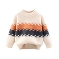 thumbnail image 1 of Babcutegg Kids Girls Blouses Crew Neck Regular Fit Long Sleeve Clothes for Girls Orange Size 2, 1 of 3