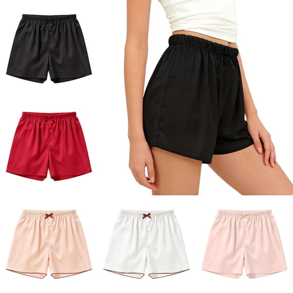 Babcutegg Kids Girls Summer Shorts Soft Lightweight High Waist Casual Fashion Shorts Black Size 5-6