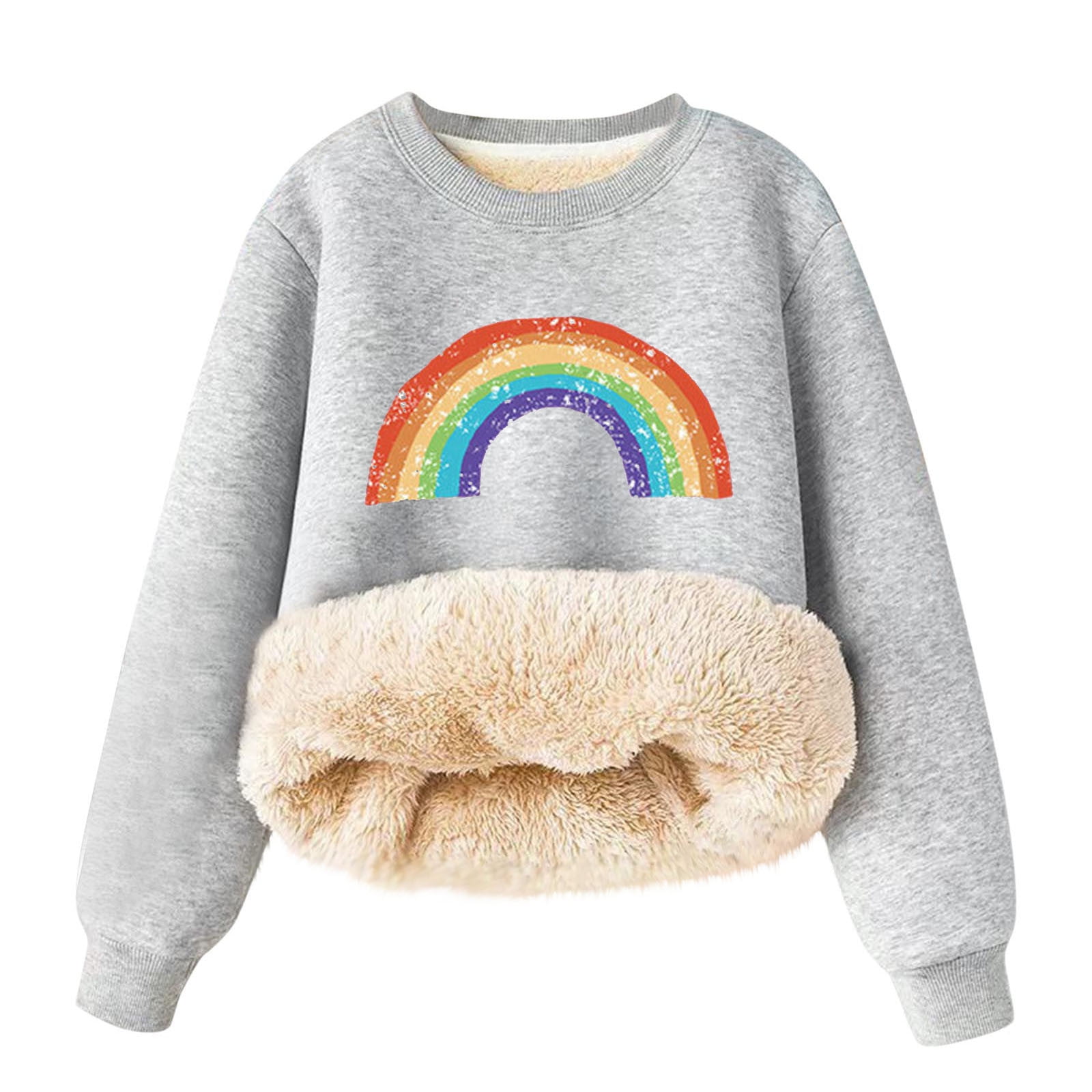 Kids Girls' Sweater Solid Color Outdoor Long Sleeve Active 4-13 Years Winter