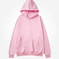 thumbnail image 1 of Babcutegg Mens Full Zip Hoodie Loose Fit Long Sleeve Casual Hooded Sweatshirt with Pockets Size M, 1 of 7