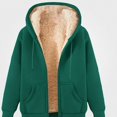 thumbnail image 1 of Babcutegg Mens Full Zip Sherpa Lined Hoodie Long Sleeve Fleece Winter Sweatshirt with Pocket Size 2XL, 1 of 3