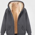 thumbnail image 1 of Babcutegg Mens Full Zip Sherpa Lined Hoodie Long Sleeve Fleece Winter Sweatshirt with Pocket Size L, 1 of 3