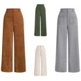 thumbnail image 1 of Babcutegg Pants for Women Wide Leg Sport Stretch Straight Leg Soild Color Casual Fashion Womens Fall and Winter Clothes Gray Size S, 1 of 4